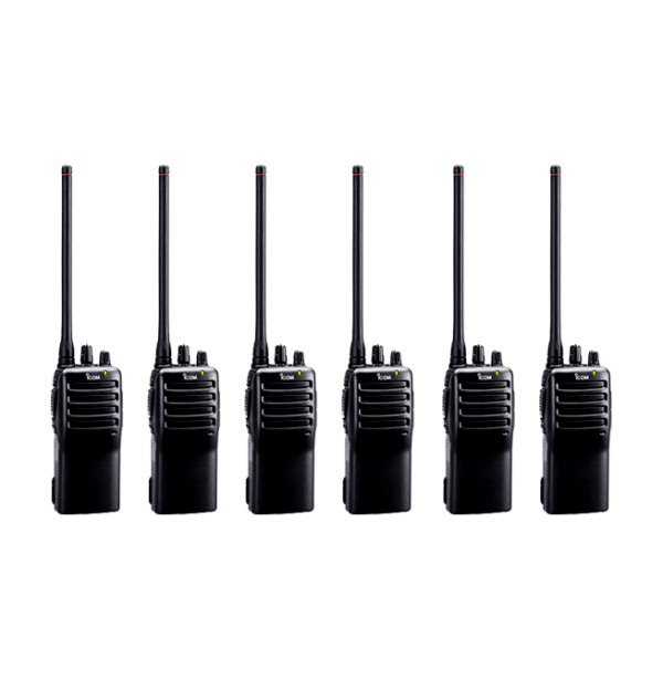 Icom IC-F15 VHF 6 Pack