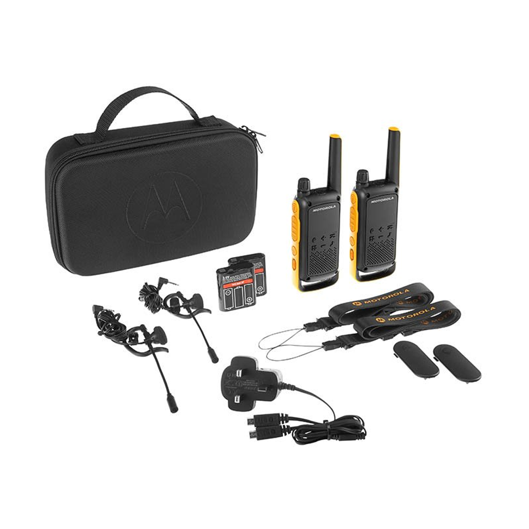 Motorola TLKR T82 Extreme Walkie Talkies (Twin Pack with RSM's) - Image 4