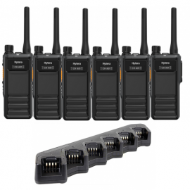 Hytera - 6 x Hytera PD505 Digital Pack
