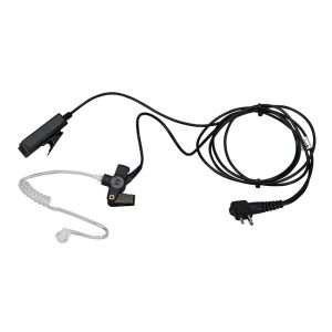 Motorola 2-Wire Earpiece with Clear Acoustic Tube (Black)
