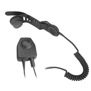 Entel - Bone conductive skull microphone with in-line PTT for the DT series