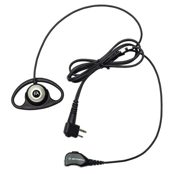 Motorola D-Shell Earpiece with PTT & Mic