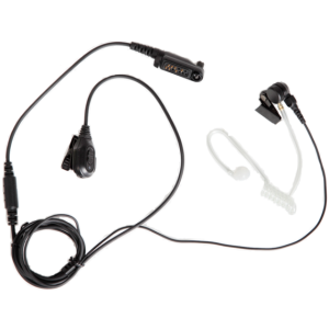 Hytera - 2-Wire Surveillance Earpiece with Transparent Acoustic Tube