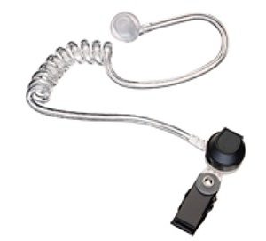 Motorola - Earpiece with Transparent Noise Kit - Black