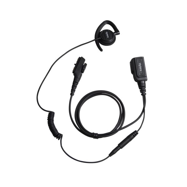 Hytera - Swivel Earpiece with PTT & MIC Cable