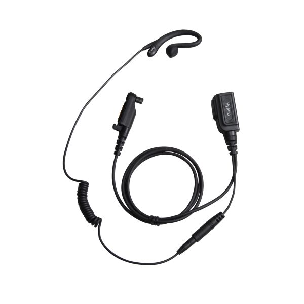 Hytera C-Style Detachable Earpiece with In-Line PTT and MIC