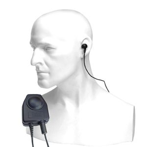 Entel - Bone conductive earpiece microphone for the HT ATEX Series