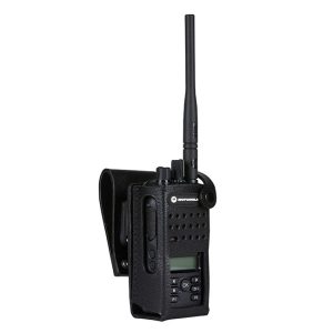 Motorola - Hard Leather Carry Case for Display Radio