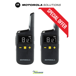 Motorola XT185 Licence Free Two-Way Radio (Twin Pack)