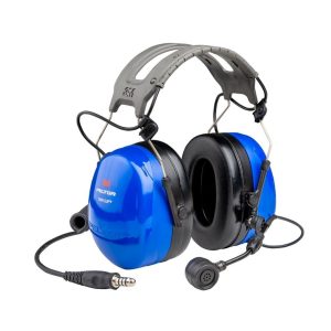 3M Peltor ATEX Twin Cup Headset with Headband & Boom Mic