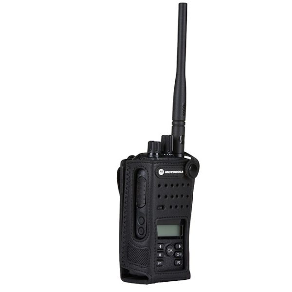 Motorola - Nylon Carry Case with 3" Fixed Belt Loop for Display Radio