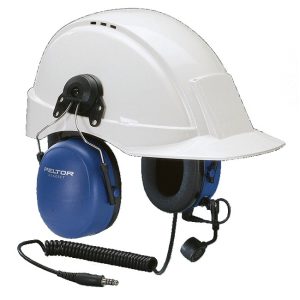 Motorola - PELTOR ATEX Heavyduty headset with helmet attachment and boom mic