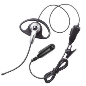 Motorola D-Shell Earpiece with PTT and Mic