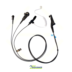 Motorola - IMPRES 3-Wire Surveillance Kit(Low Noise) - Black