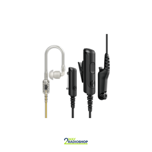 Motorola IMPRES™ 3-Wire Surveillance Kit with Translucent Tube, Black