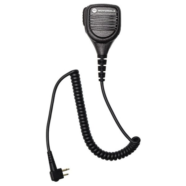 Motorola - Remote Speaker Microphone with Ear Jack & Enhanced Noise Reduction
