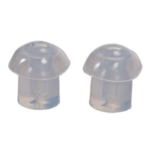 Motorola - Replacement Ear Tips - clear (50 pack)