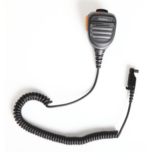 Remote Speaker Microphone with Emergency Button and 3.5mm Audio Jack