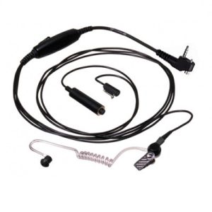 Vertex - 3-Wire earpiece mic w/palm PTT switch