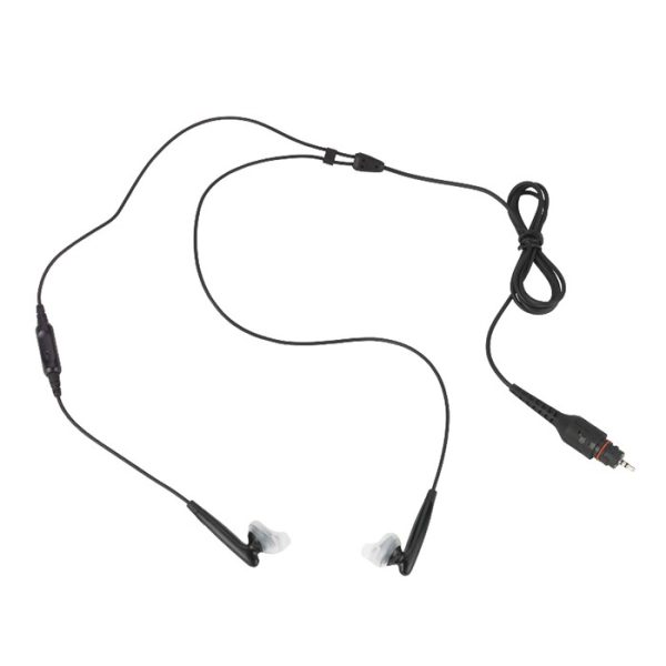 Motorola - Wireless Earbud, 2-Wire (Black)