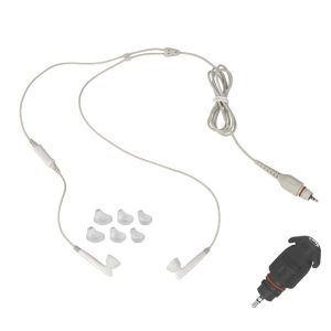 Motorola - Wireless Overt Audio Kit for Fast PTT (White)