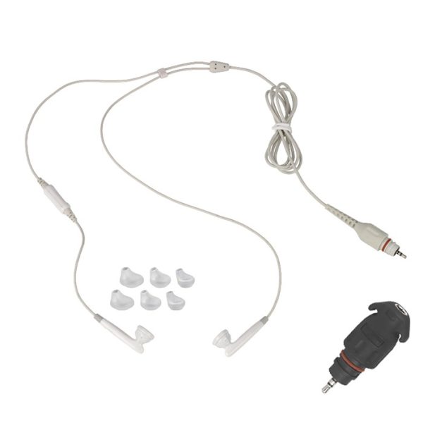 Motorola - Wireless Overt Audio Kit for Fast PTT (White)