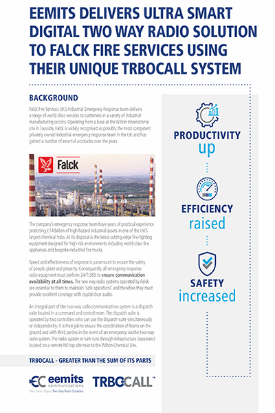 Eemits Takes Communication Digital for Falck Fire Services