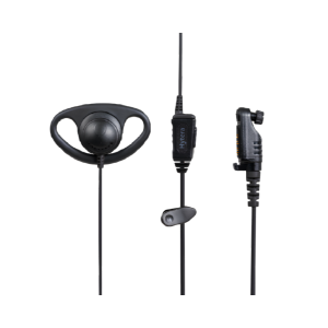 D-Shape Earpiece for Hytera H Series Radios