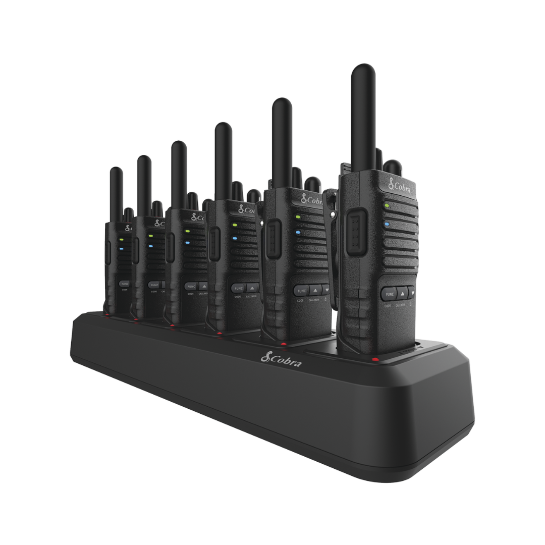 Cobra PX650 Six Pack with Six Port Charging Dock - Image 2